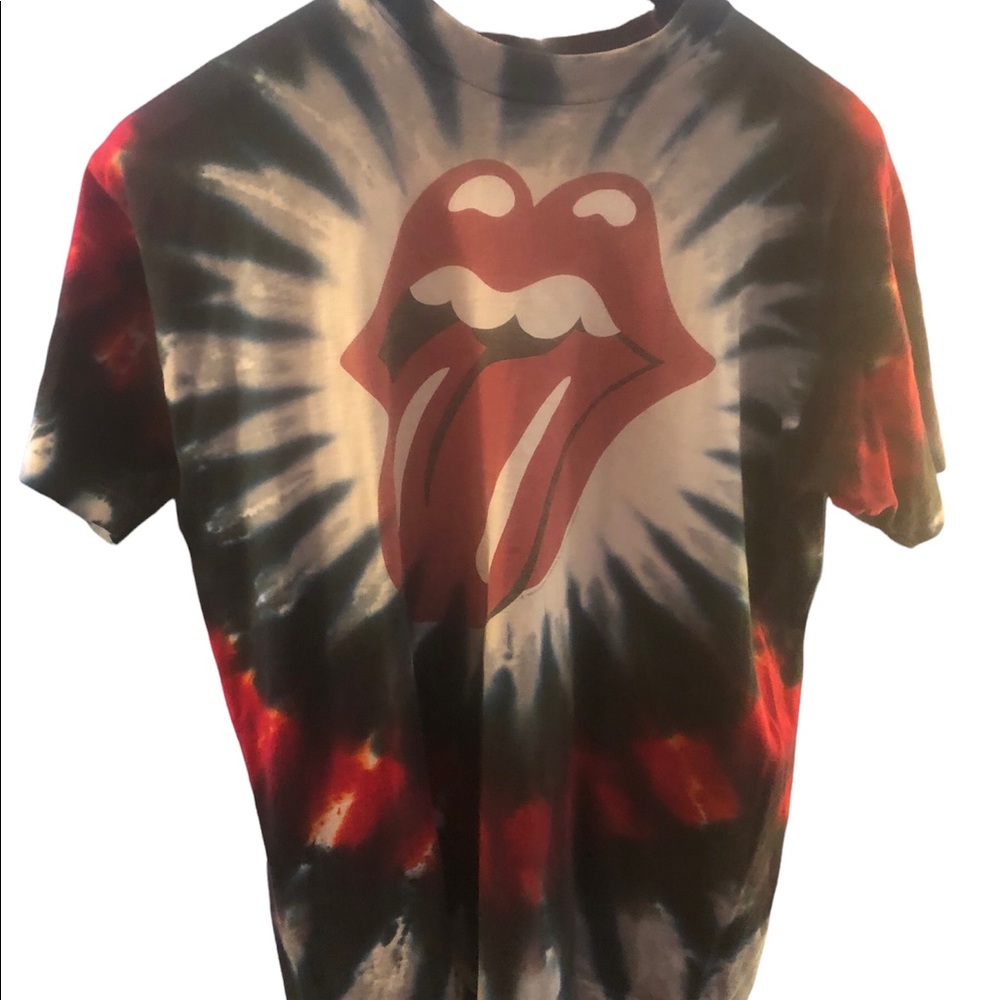 Vintage The Rolling Stones Double Sided Tie Dye XL T-Shirt 1994 Single Stitch